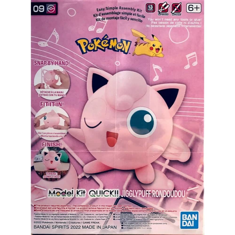 Pokemon - Model Kit Quick!! 09 Jigglypuff