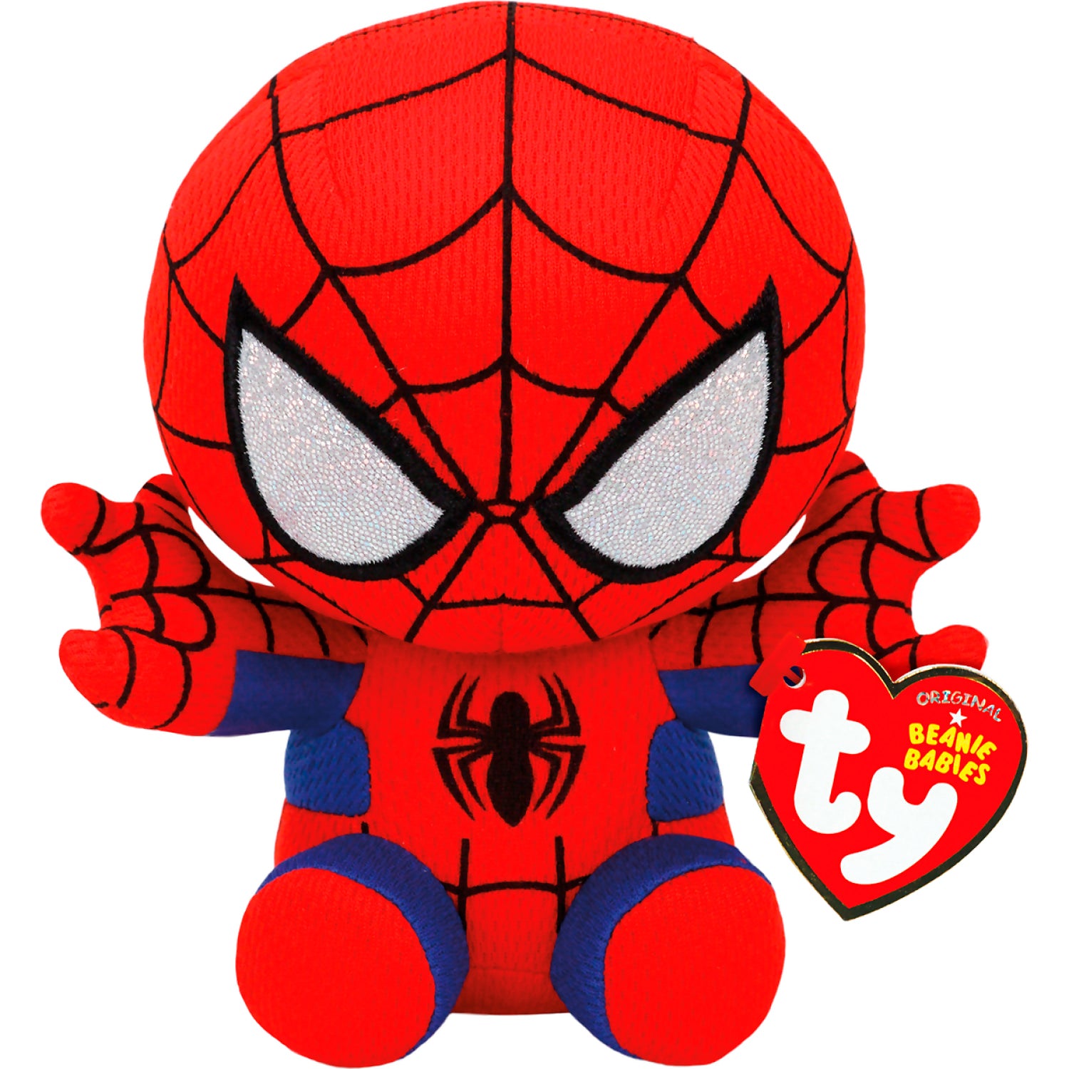 Ty - Beanie Babies - Marvel Spiderman Medium 23cm