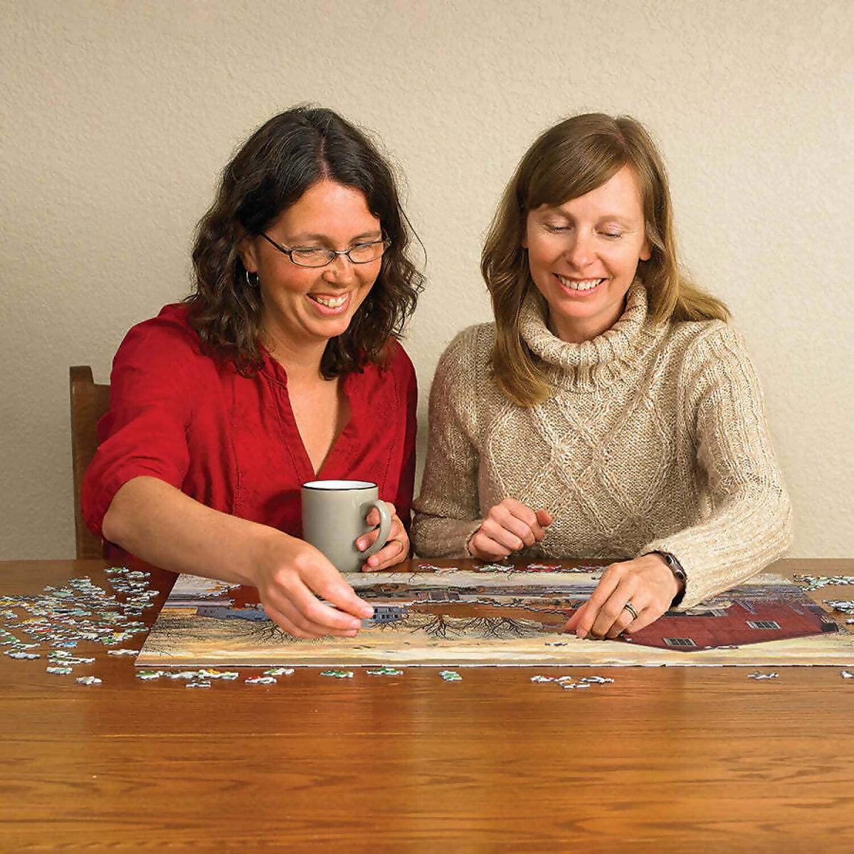 Cobble Hill - Winter On The Farm - Jigsaw Puzzle 1000 Pieces