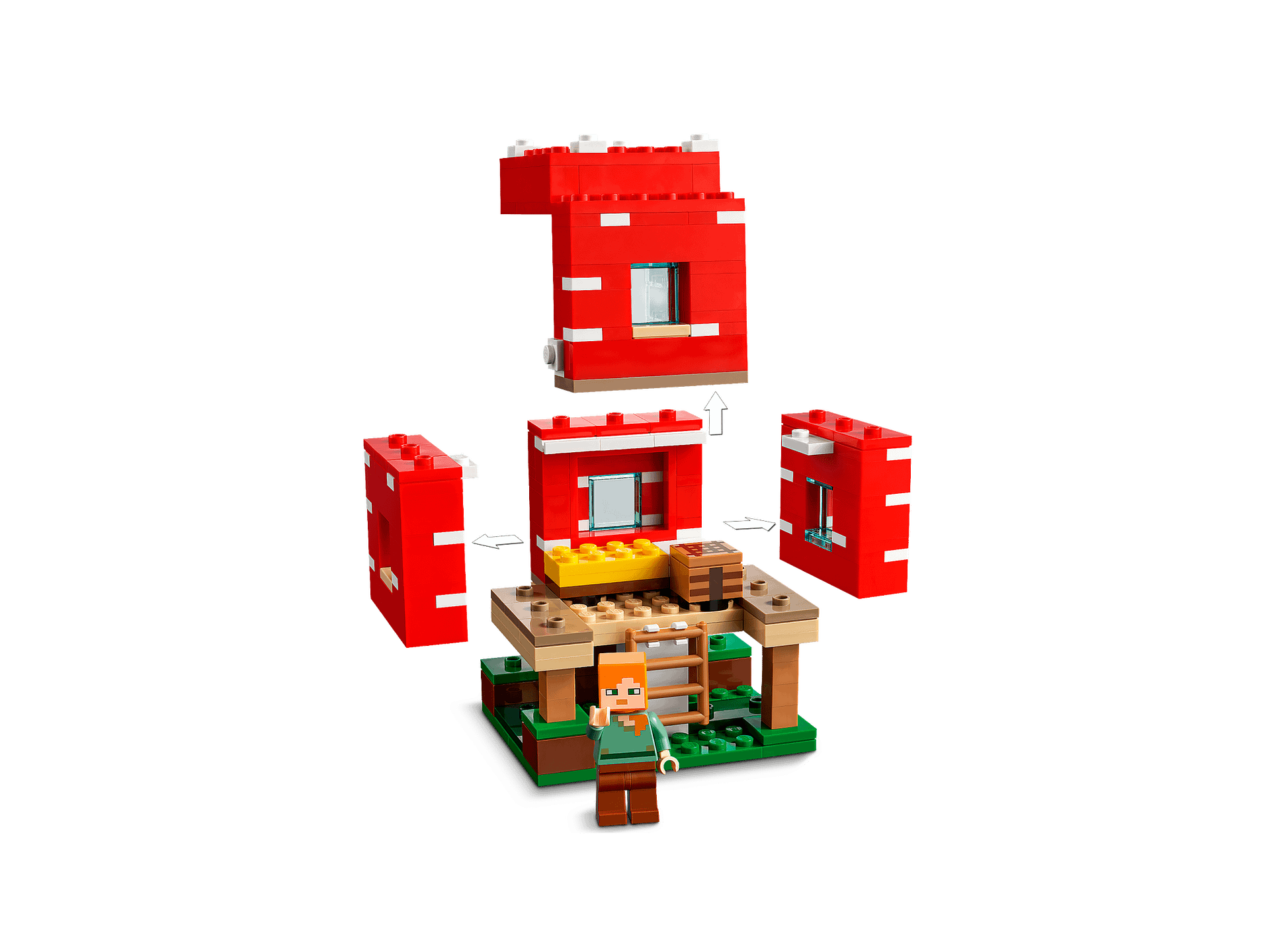 LEGO® 21179 The Mushroom House - Minecraft®