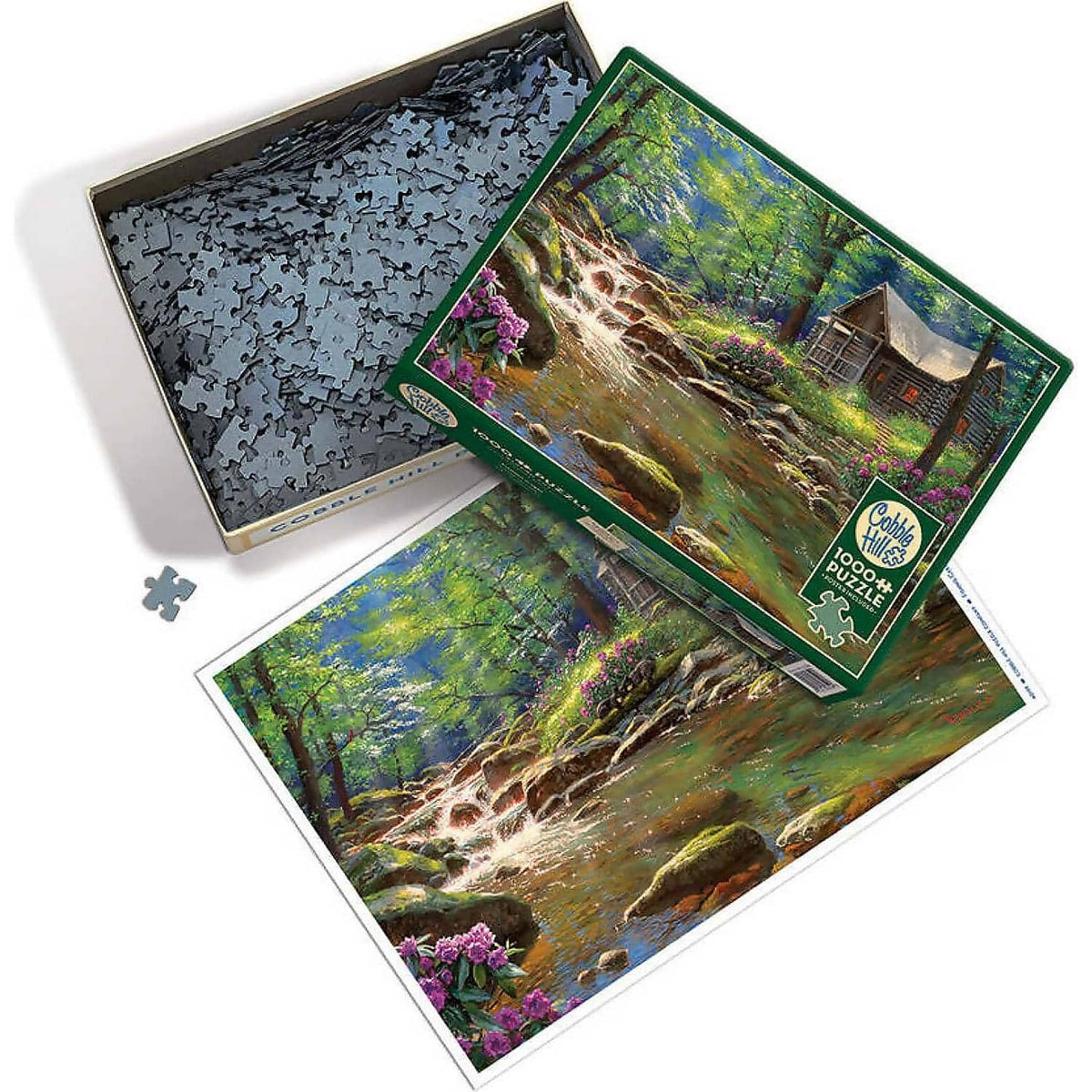 Cobble Hill - Fishing Cabin - Jigsaw Puzzle 1000 Pieces