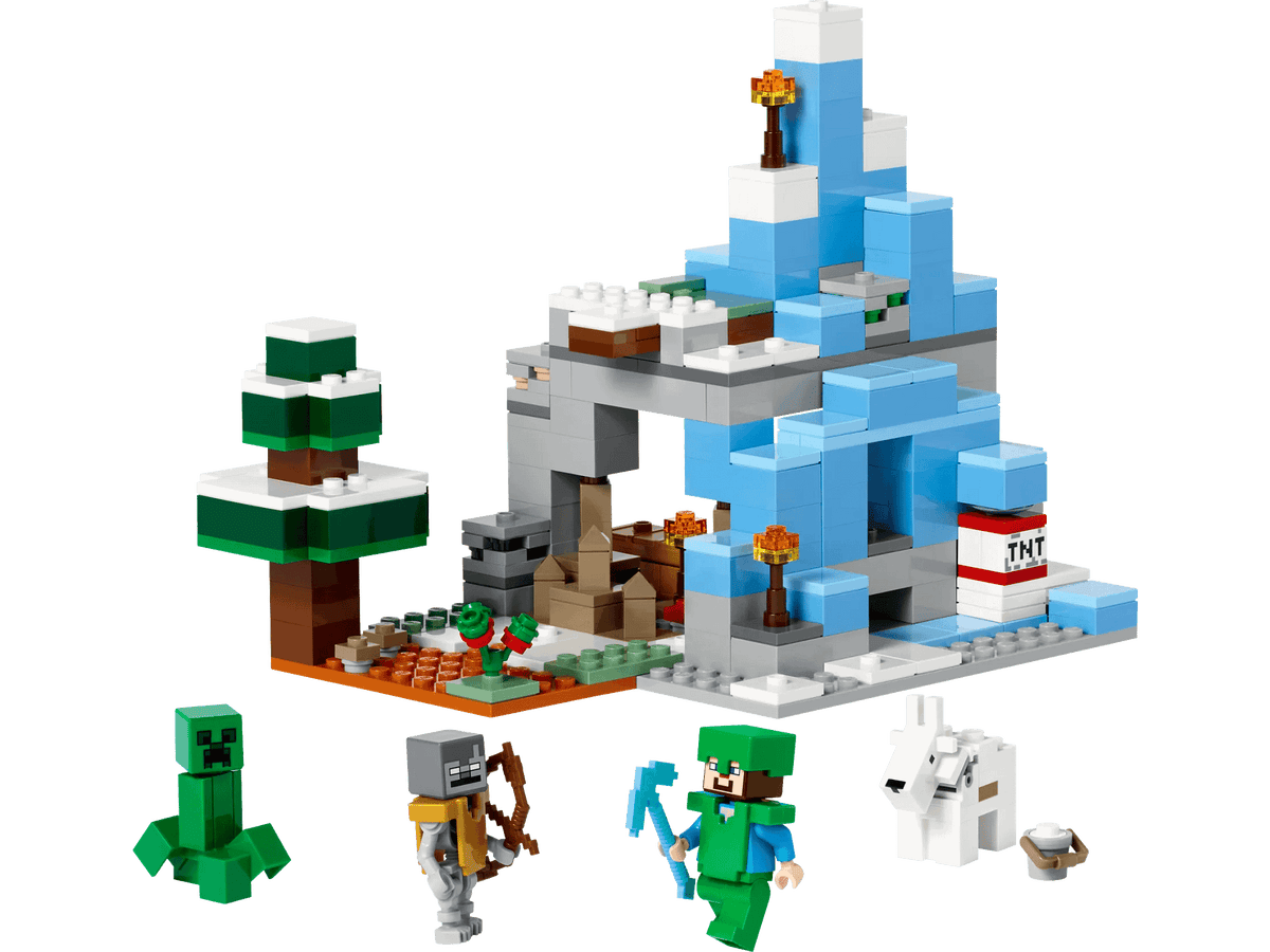 LEGO® 21243 The Frozen Peaks - Minecraft®