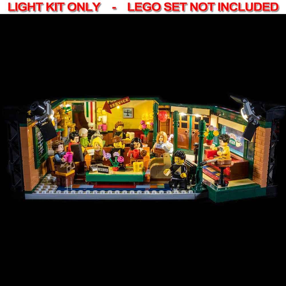 Light My Bricks - LIGHT KIT for LEGO® Friends Central Perk 21319
