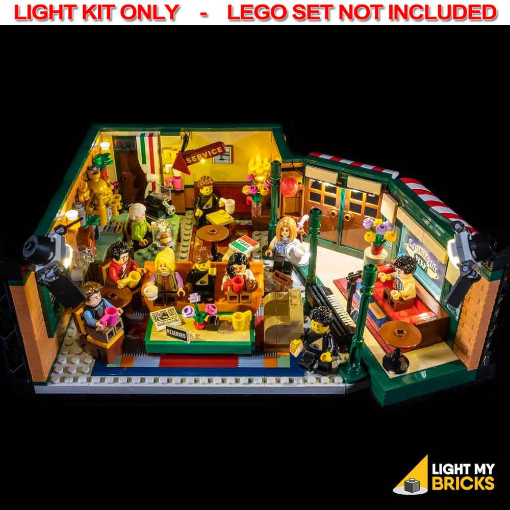 Light My Bricks - LIGHT KIT for LEGO® Friends Central Perk 21319