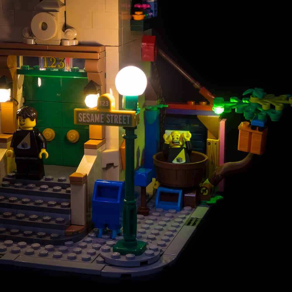 Light My Bricks - LIGHT KIT for LEGO® 123 Sesame Street 21324