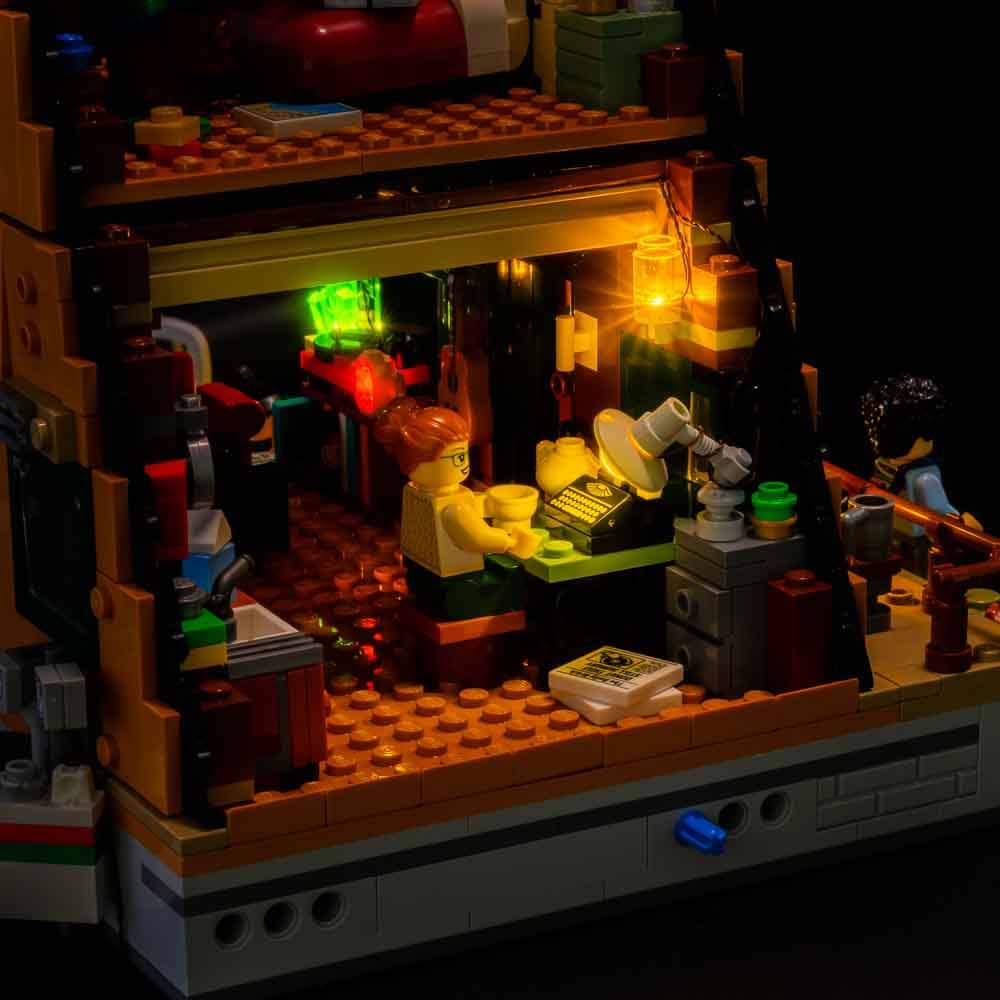 Light My Bricks - Light Kit For LEGO® A-Frame Cabin 21338