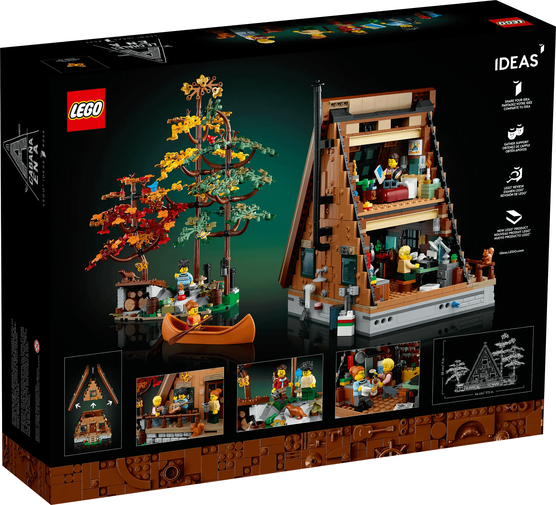 LEGO® 21338 A-Frame Cabin - Ideas