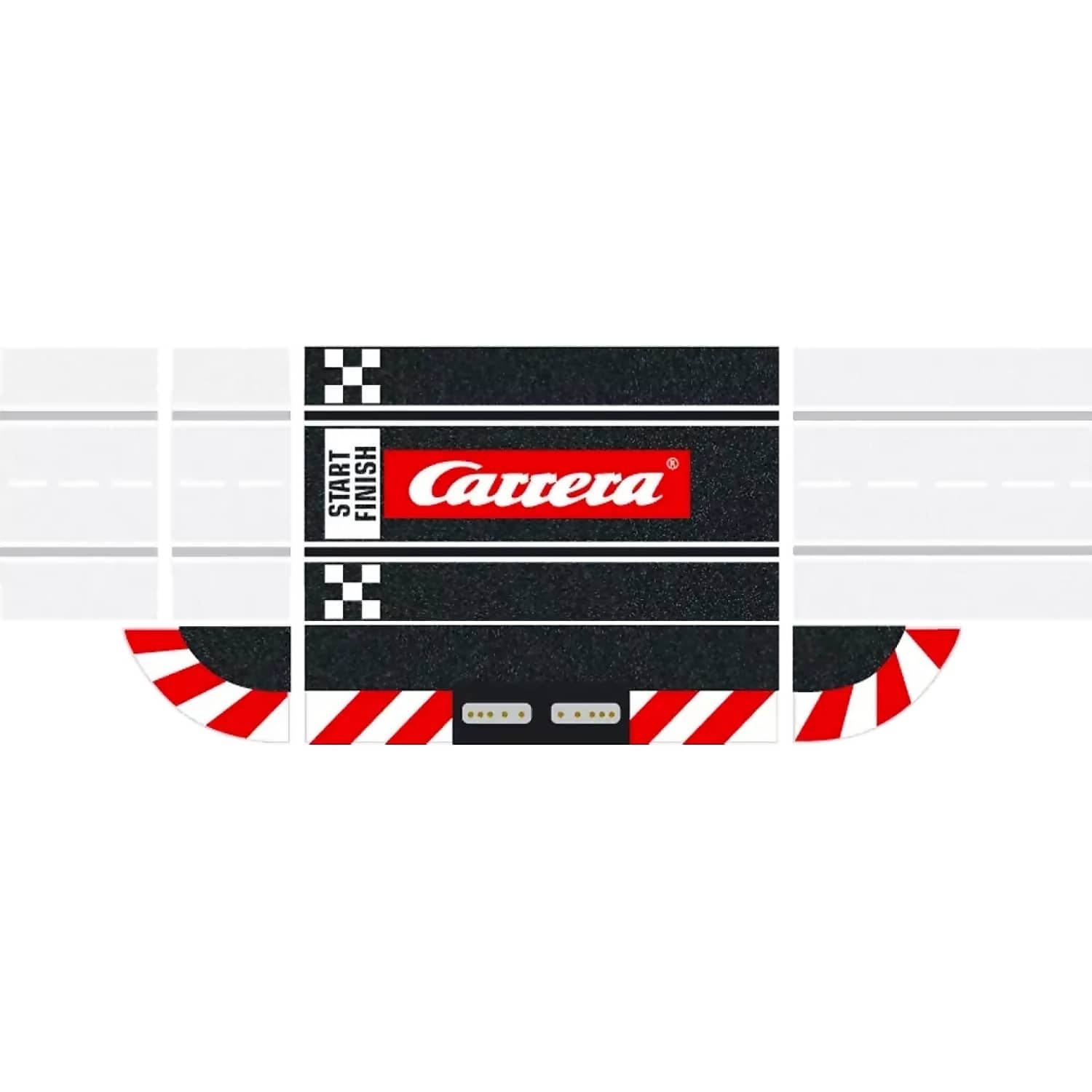 CARRERA - EVOLUTION 1:24 ACCESSORIES - EVOLUTION CONNECTING SECTION & TRACK PIECE 34.5CM - SLOT CAR TRACK ACCESSORIES