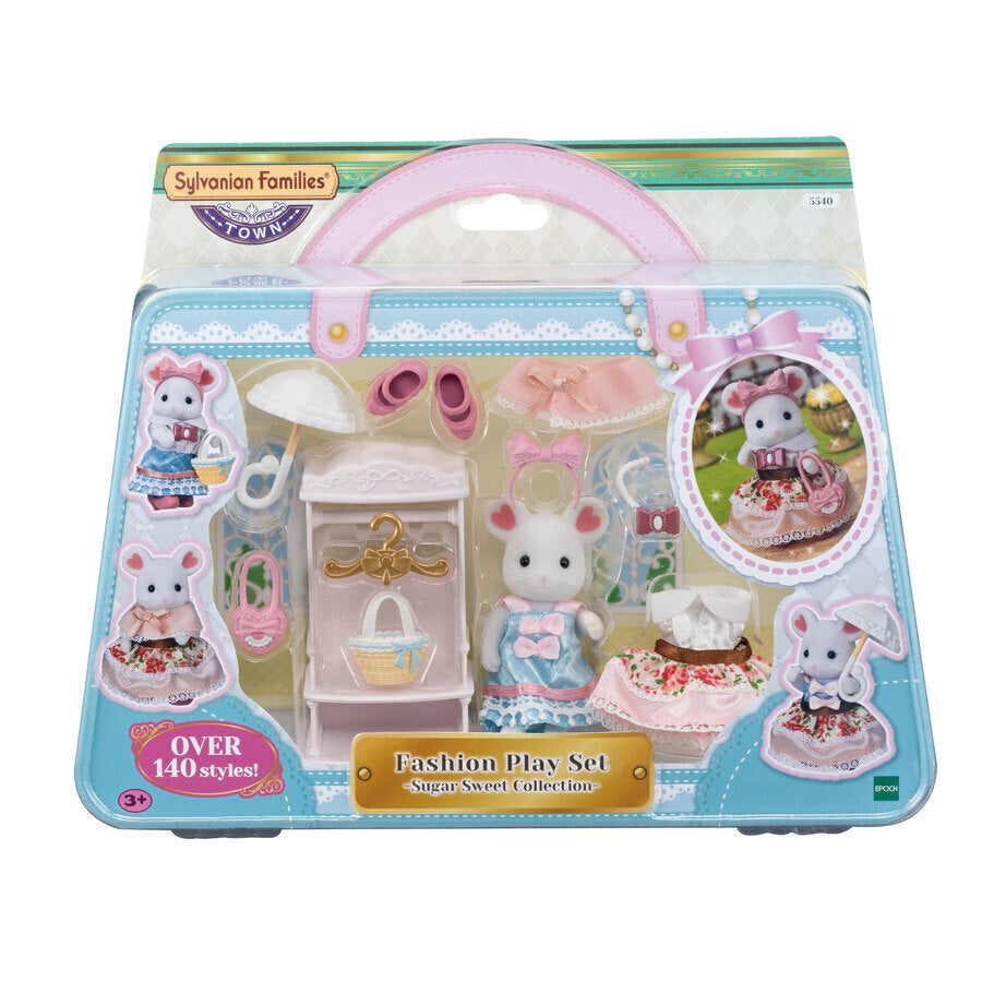 Sylvanian Families - Fashion  Playset  - Sugar Sweet Collection Animal Doll Playset