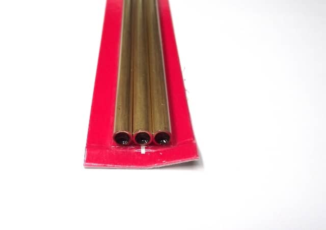 K&S METAL #9823 BRASS ROUND TUBE 5X300MM 3PCS