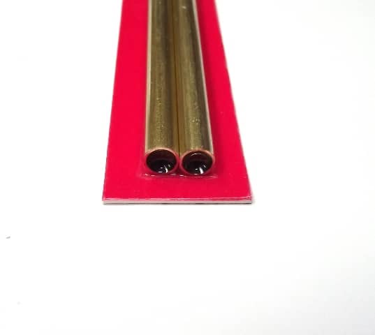 K&S METAL #9825 BRASS ROUND TUBE 7X300MM 2PCS