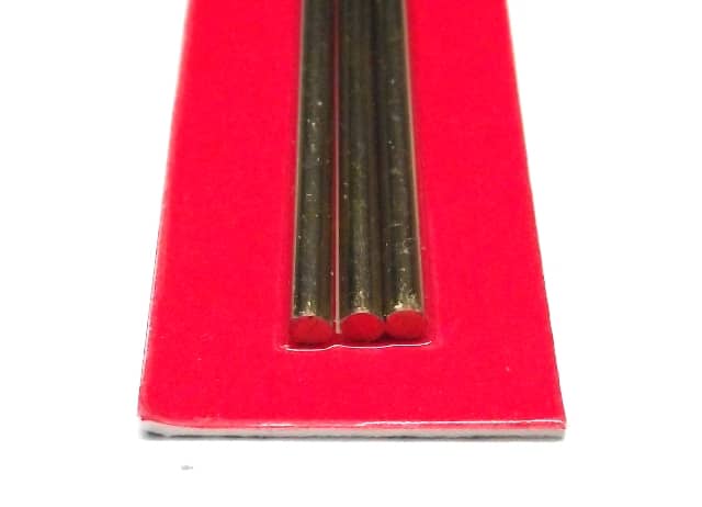 K&S METAL #9865 BRASS ROD 3X300MM 3PCS