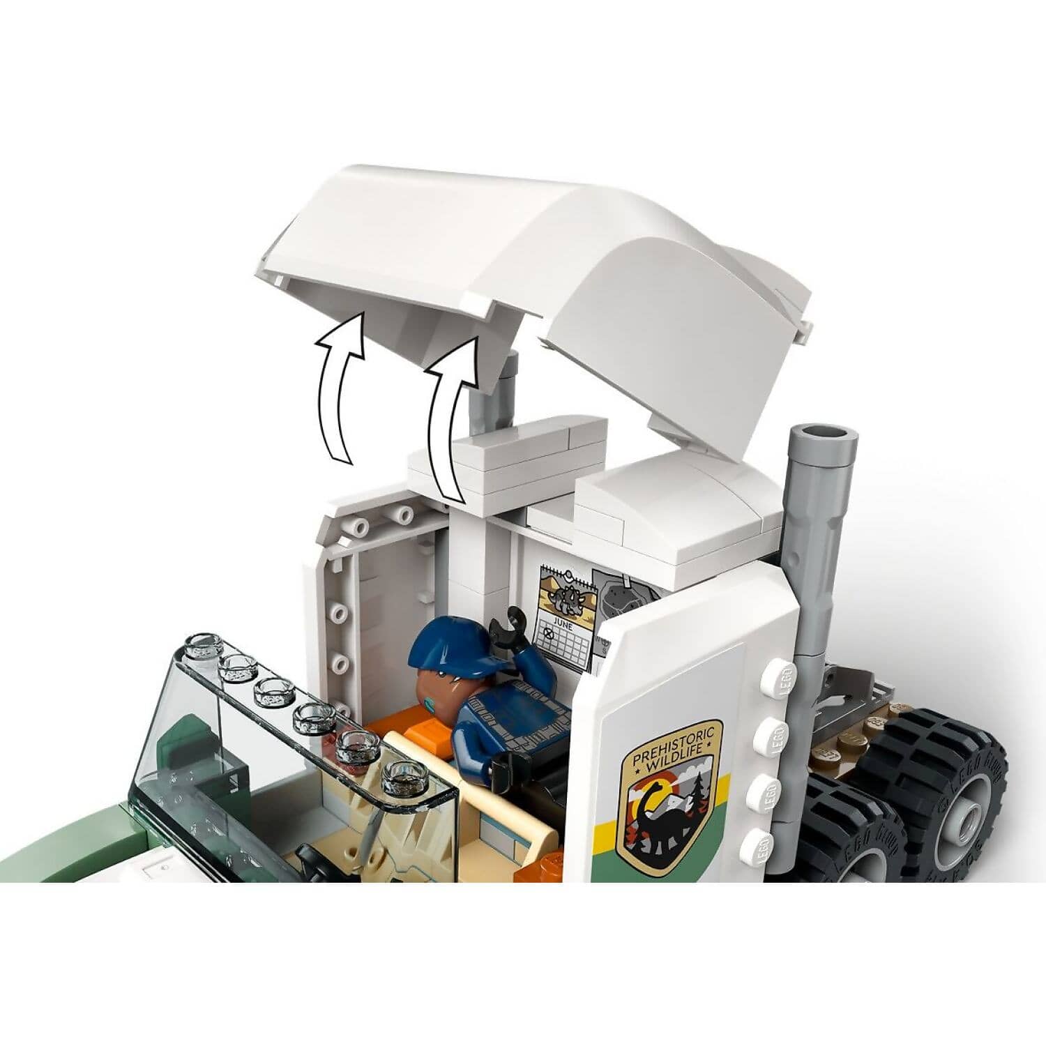 LEGO® 76966 Dinosaur Missions: Allosaurus Transport Truck - Jurassic World™
