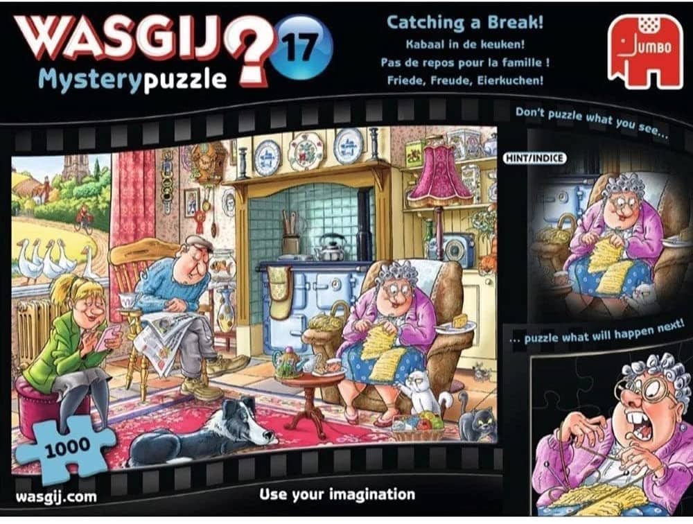 Wasgij? - Mystery 17 Catching A Break! Jigsaw Puzzle 1000 Pieces