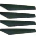 REPLACEMENT ROTOR BLADES B -BOTTOM 2PC HOLA / BOTY HELI SPARE PARTS