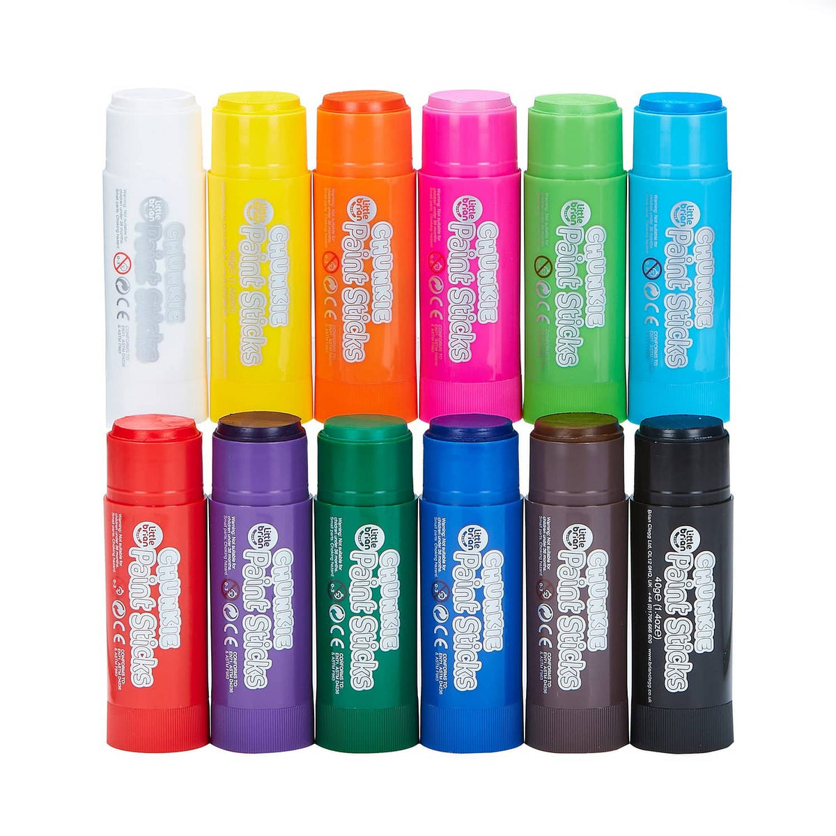 Little Brian - Paint Stick Chunky 12 Pack