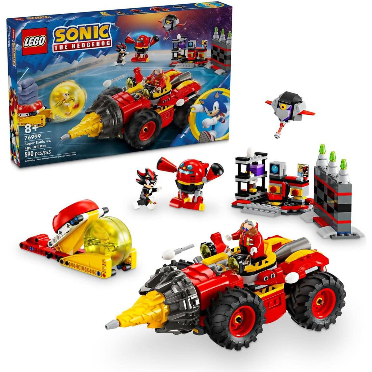 LEGO® 76999 Super Sonic vs. Egg Drillster - Sonic the Hedgehog™