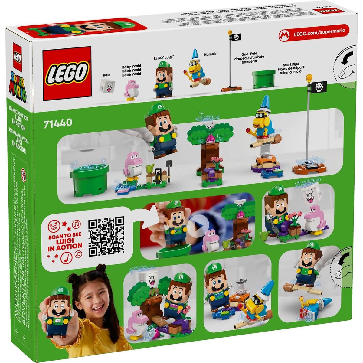 LEGO® 71440 Adventures with Interactive LEGO® Luigi - Super Mario™