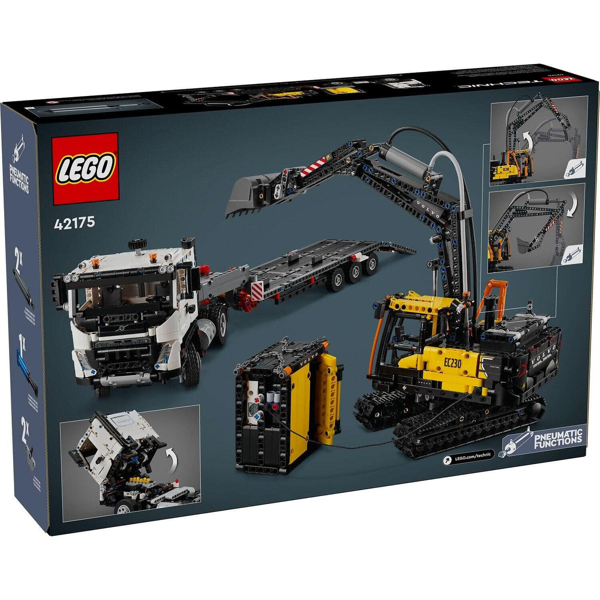 LEGO® 42175 Volvo FMX Truck & EC230 Electric Excavator - Technic