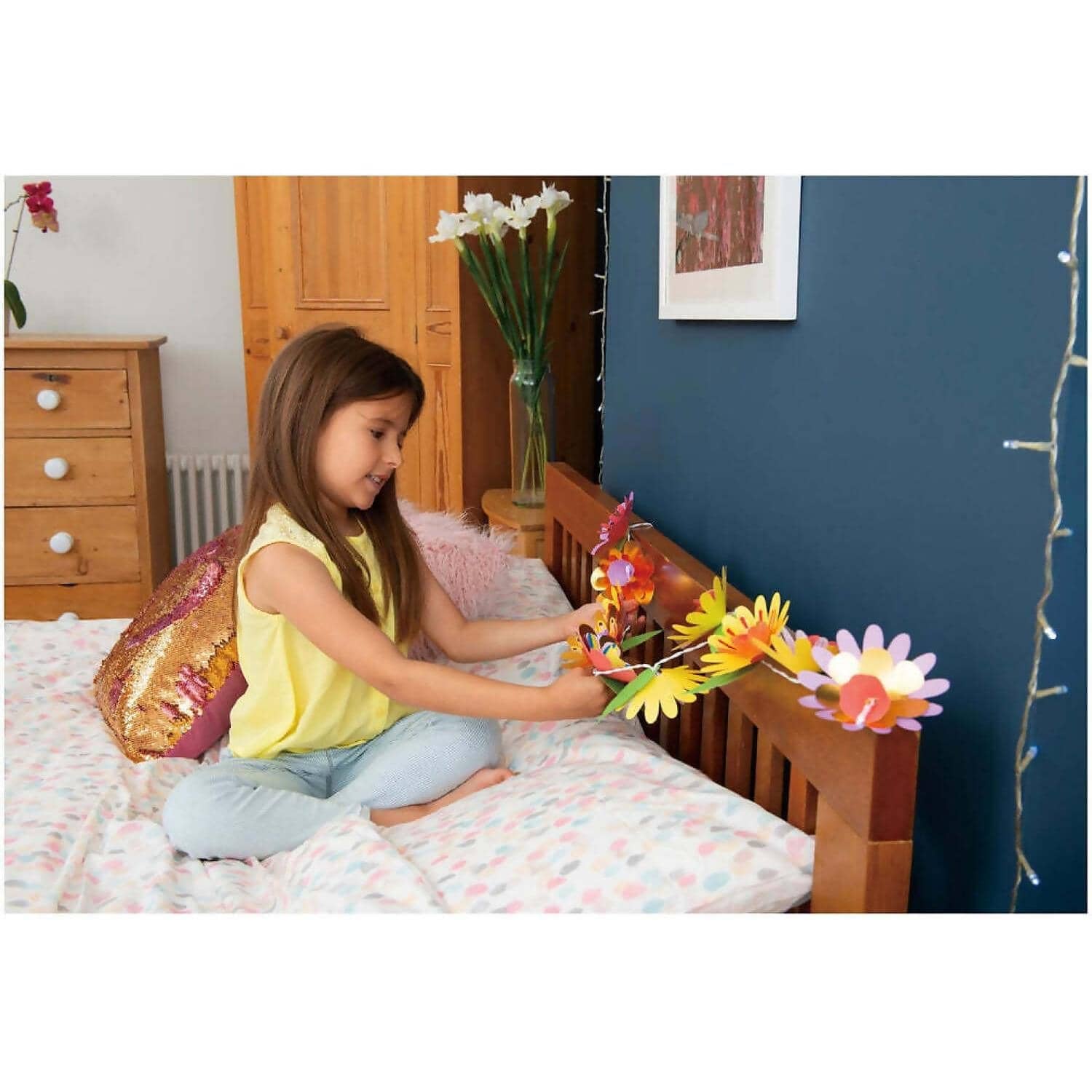 GALT - Flower Lights Create And Decorate LED Lights - Creative Craft Kit