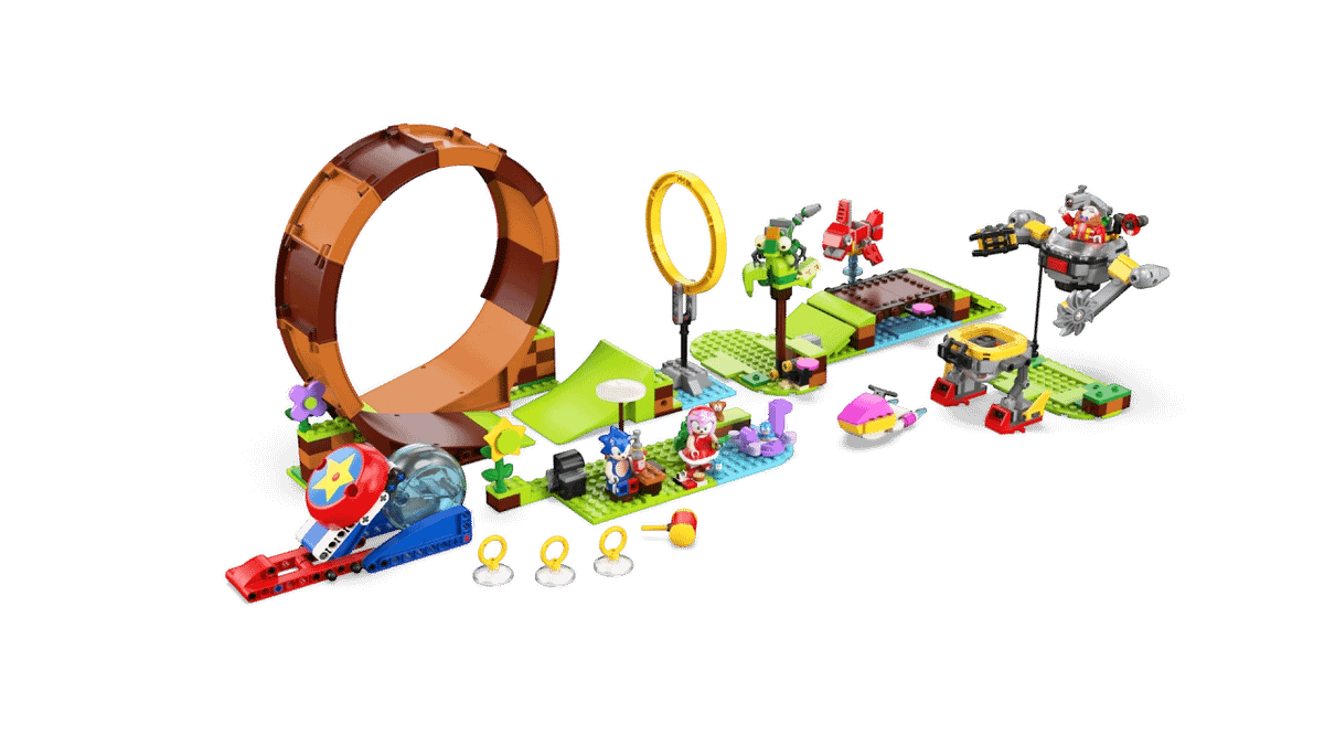 LEGO® 76994 Sonic's Green Hill Zone Loop Challenge - Sonic The Hedgehog 2023