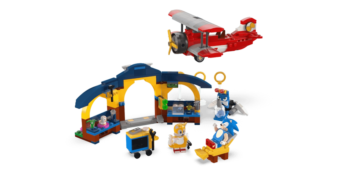 LEGO® 76991 Tails' Workshop and Tornado Plane - Sonic the Hedgehog™