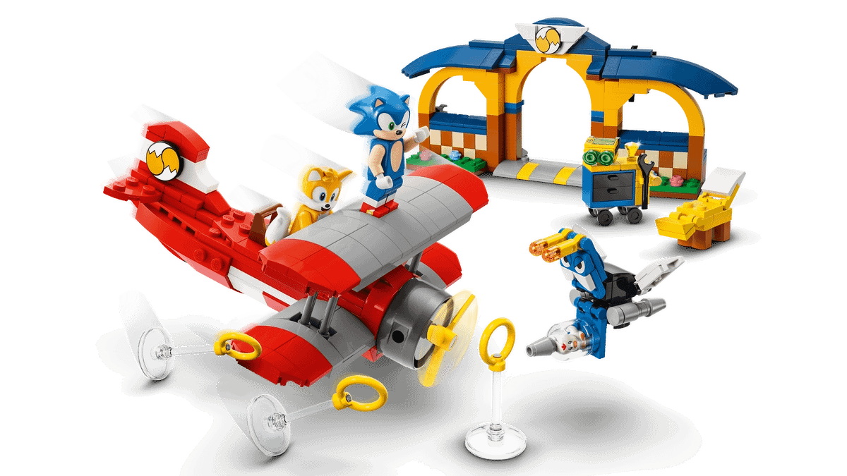 LEGO® 76991 Tails' Workshop and Tornado Plane - Sonic the Hedgehog™