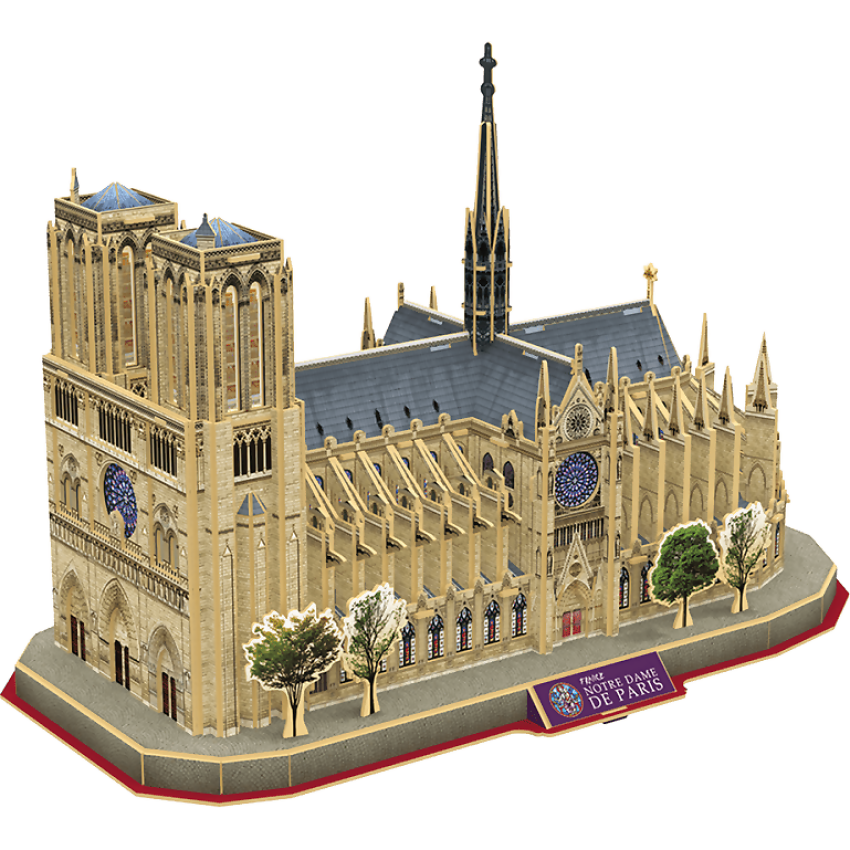 U Games - National Geographic Paris - Notre Dame 3d Puzzle 128pc