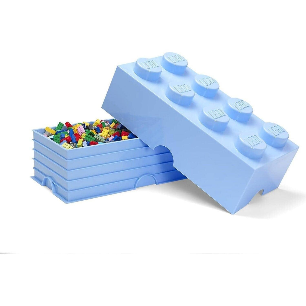 LEGO® Storage Brick 8 Light Blue - Room Copenhagen