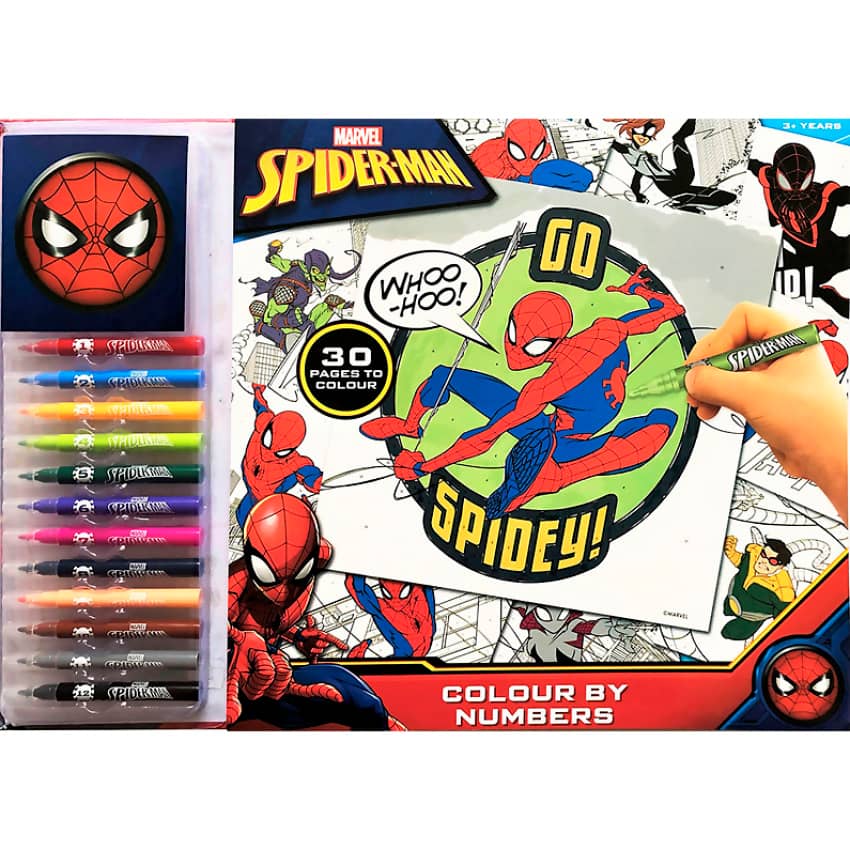 Spider-Man - Colour By Numbers