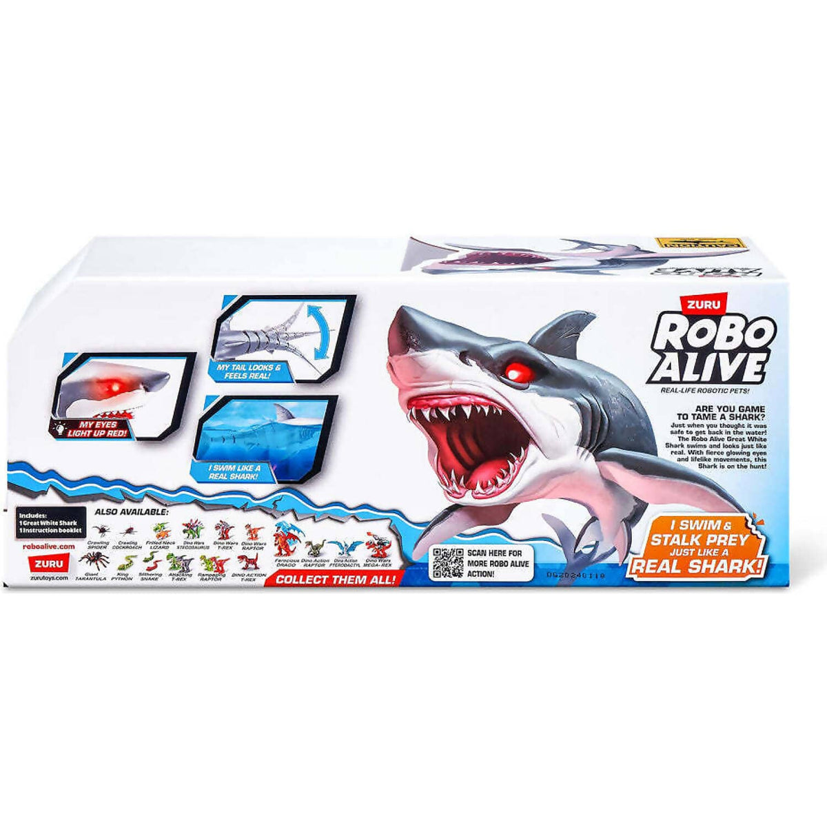 ZURU - Robo Alive Great White Shark Real Life Robotic Pets!