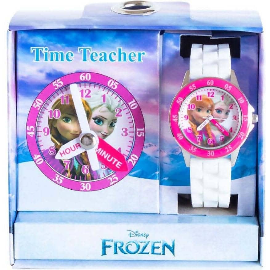 Time Teacher Watch - Disney Frozen Pink/white - You Monkey