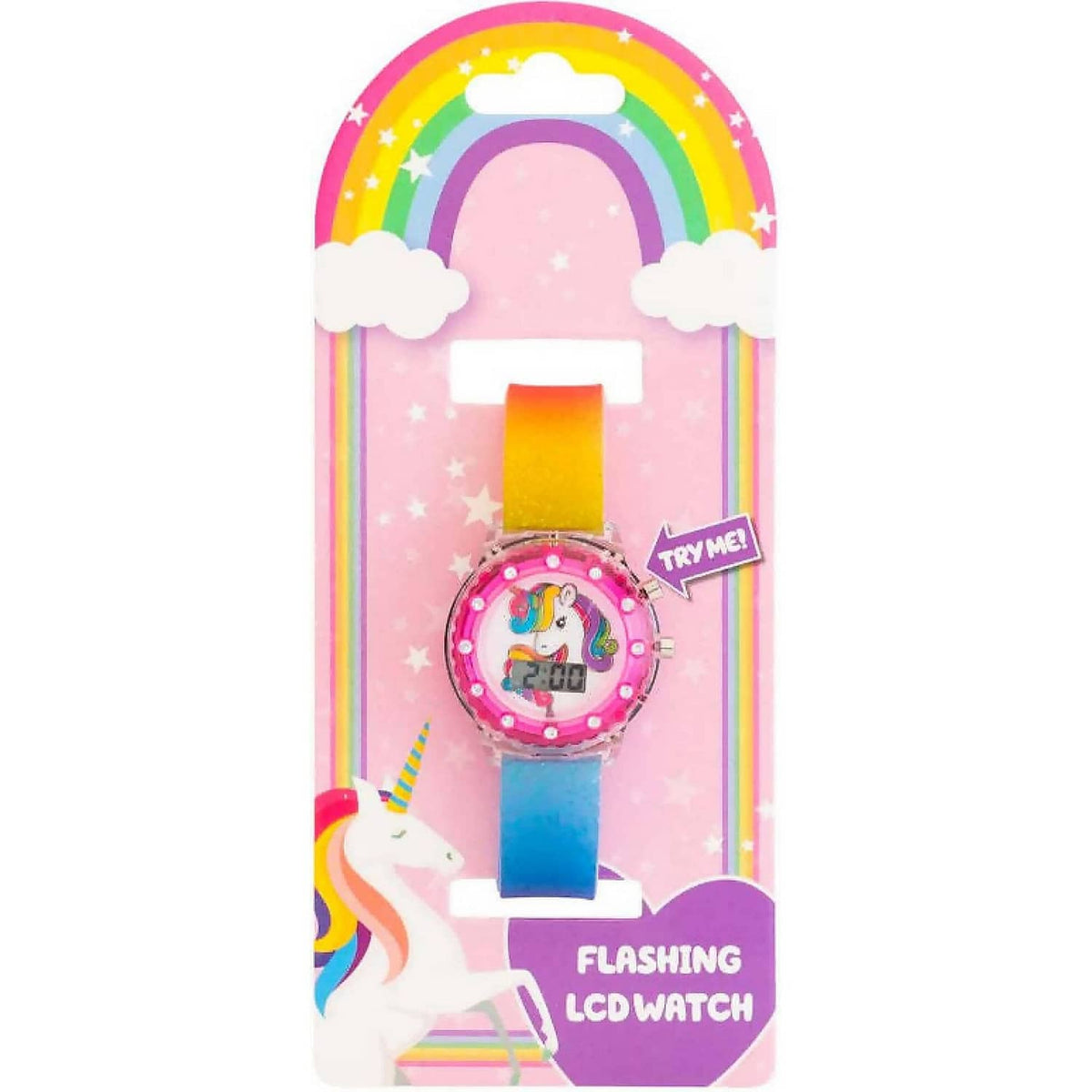 Digital Lcd Light Up Watch Unicorn - You Monkey