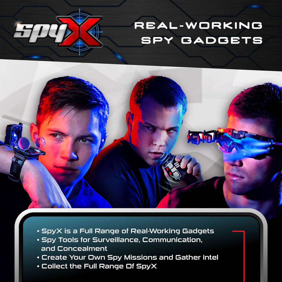 SpyX - Spy Wrist Talkies
