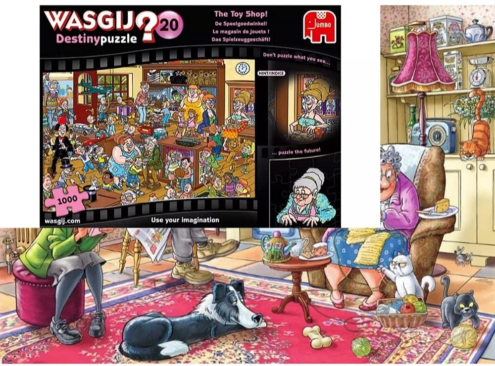 Wasgij? - Destiny 20 The Toy Shop! Jigsaw Puzzle 1000 Pieces