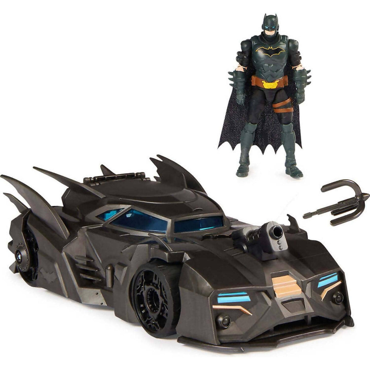 DC - Batman Crusader Batmobile With 4 Inch Figure