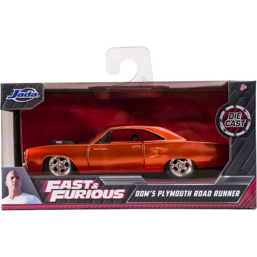 JADA TOYS - FAST & FURIOUS 1970 PLYMOUTH ROAD RUNNER 1:32 SCALE DIECAST VEHICLE