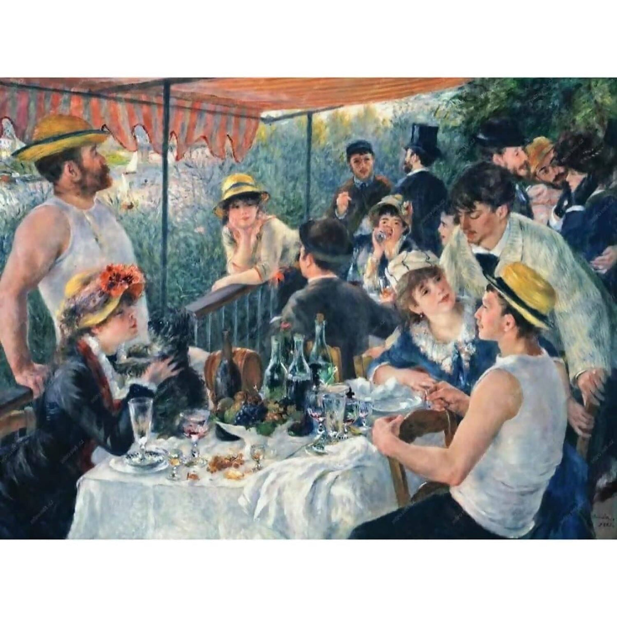 Ravensburger - Art Collection Breakfast Of The Rowers Jigsaw Puzzle 500 Pieces