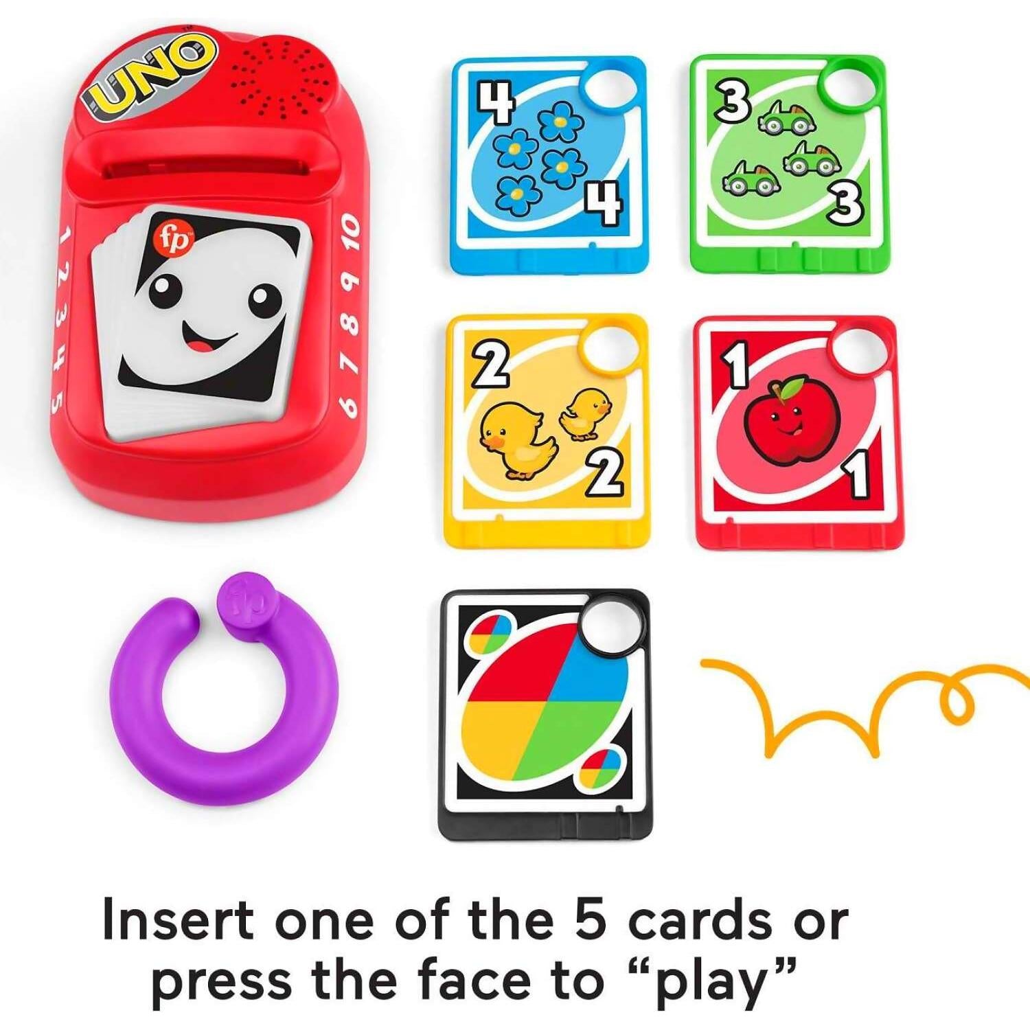 Fisher-Price - Laugh & Learn Counting And Colors Uno Electronic Learning Toy For Infants