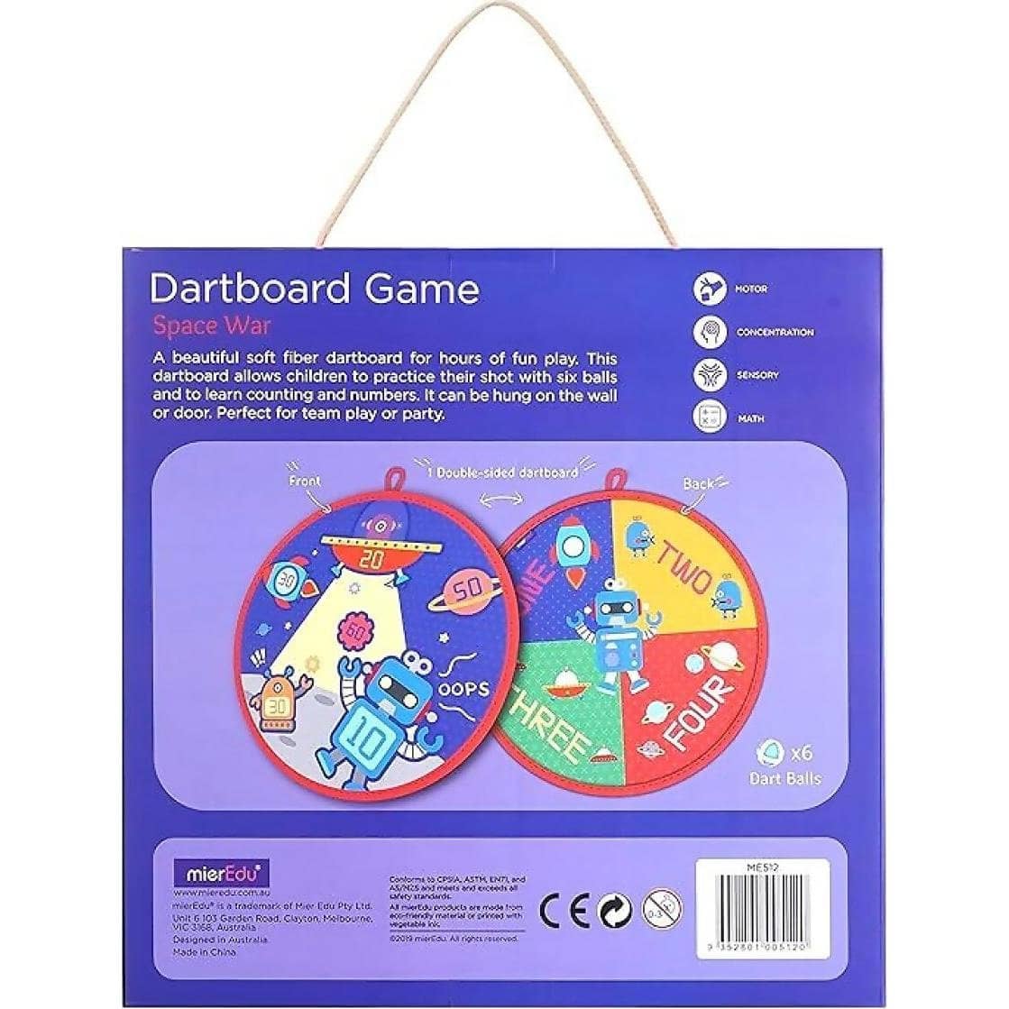mierEdu - Dartboard Game - Space War