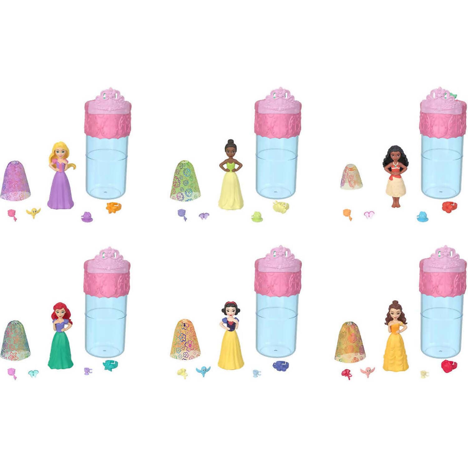 Disney - Princess - Royal Colour Reveal Doll Assorted Styles - Mattel