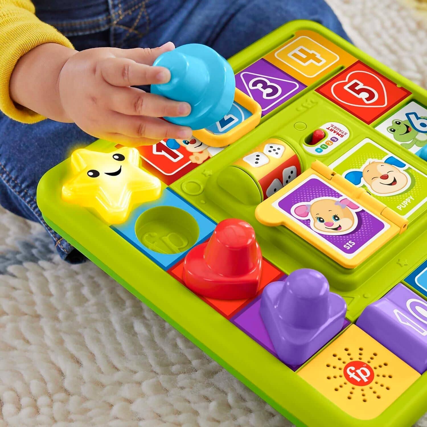 Fisher-Price - Laugh & Learn Puppy's Game Activity Board