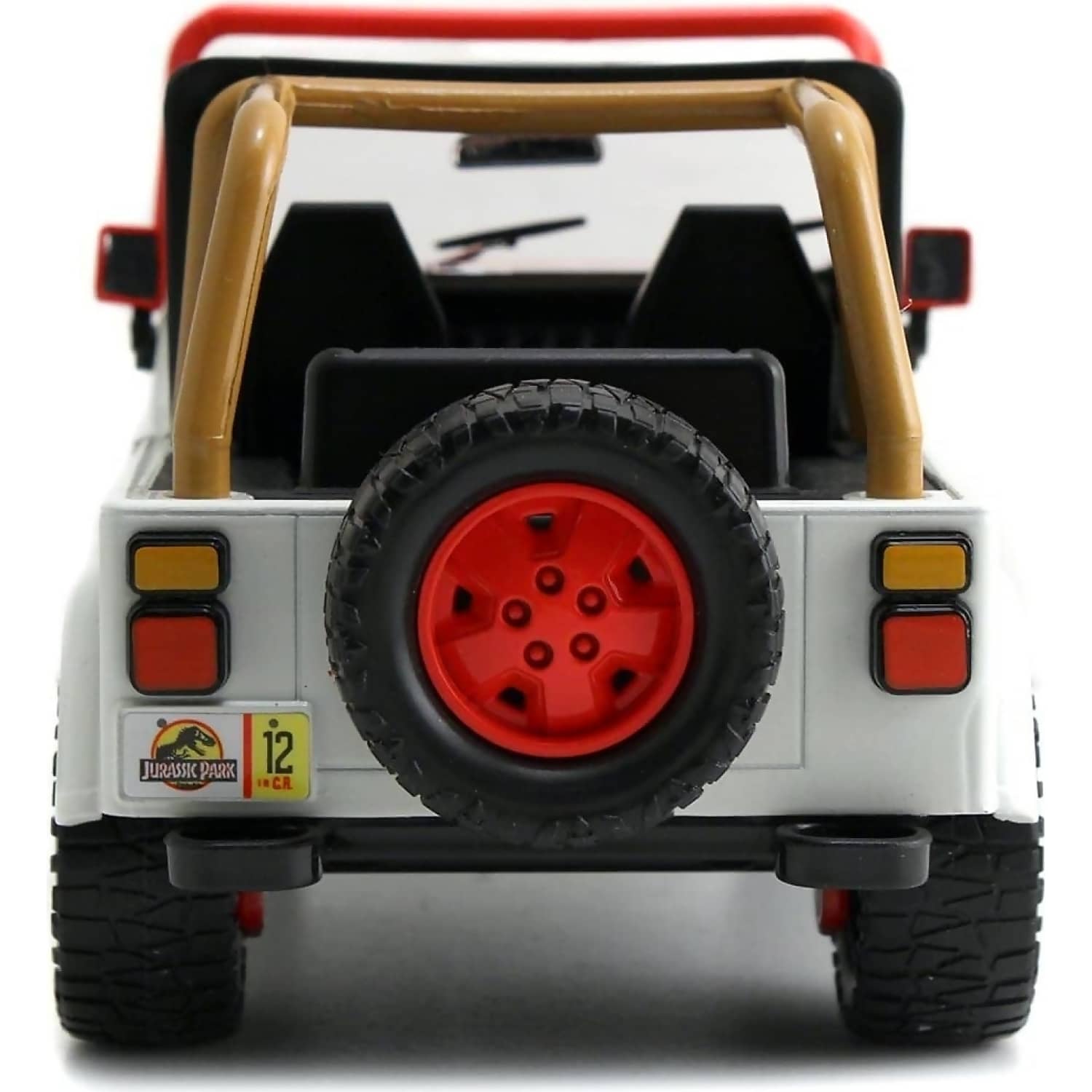 JADA TOYS - JURASSIC WORLD 1992 JEEP WRANGLER 1:24 SCALE DIECAST VEHICLE