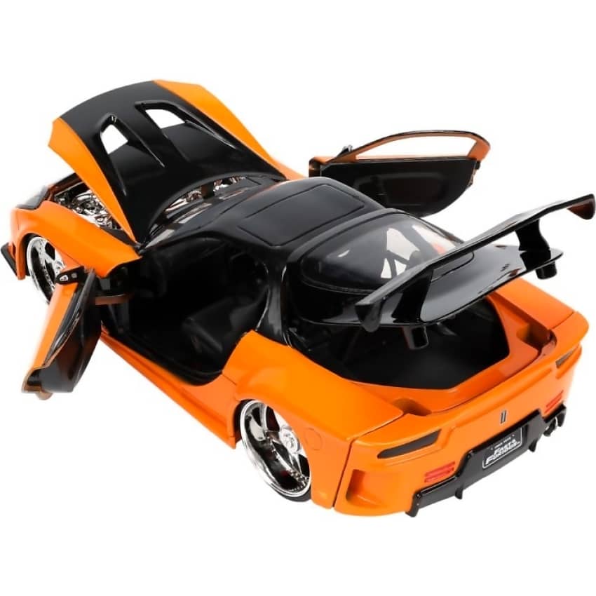 JADA TOYS - FAST & FURIOUS 1997 MAZDA RX-7 WITH HAN 1:24 SCALE DIECAST SET