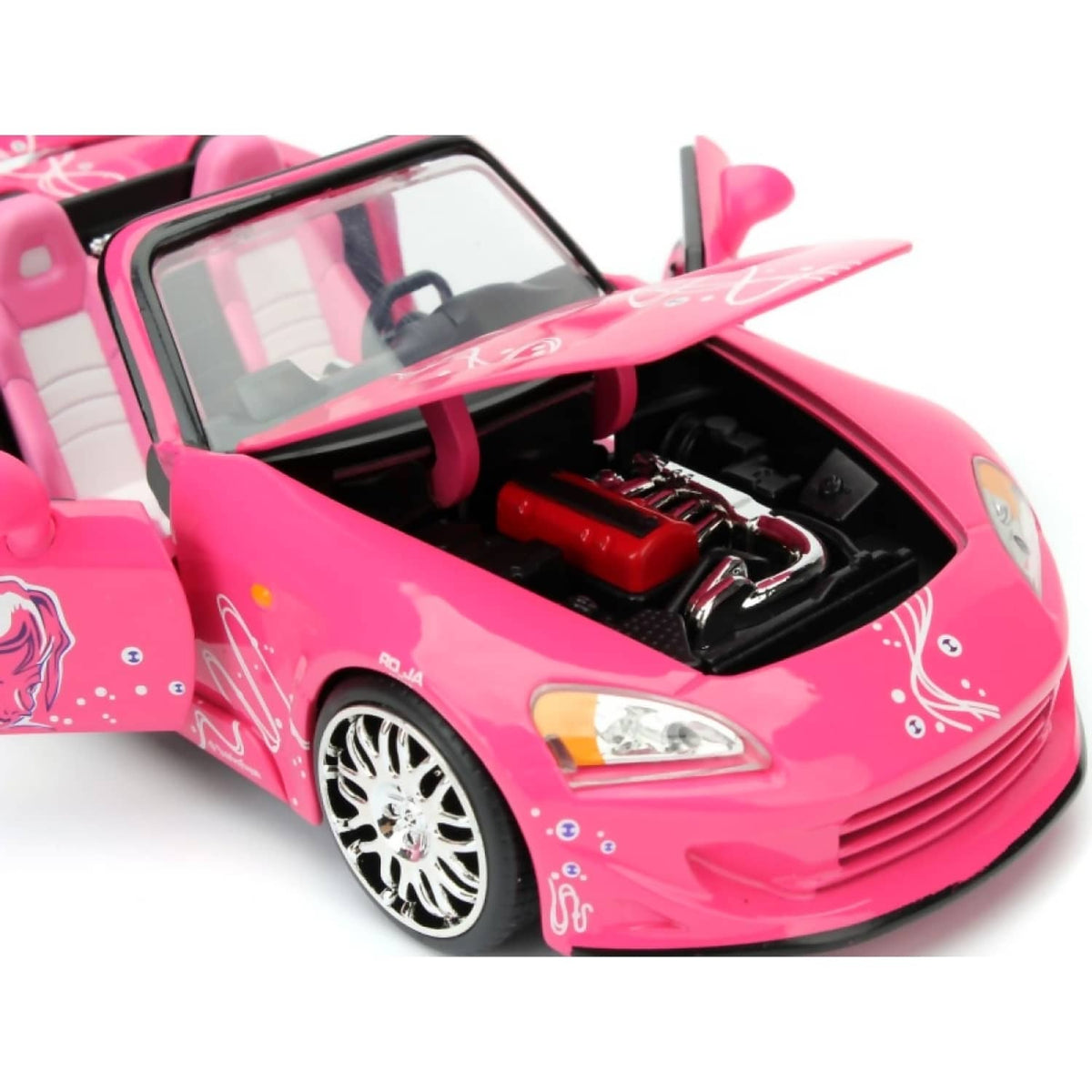 JADA TOYS - FAST & FURIOUS SUKI'S 2001 HONDA S2000 1:24 SCALE DIECAST VEHICLE