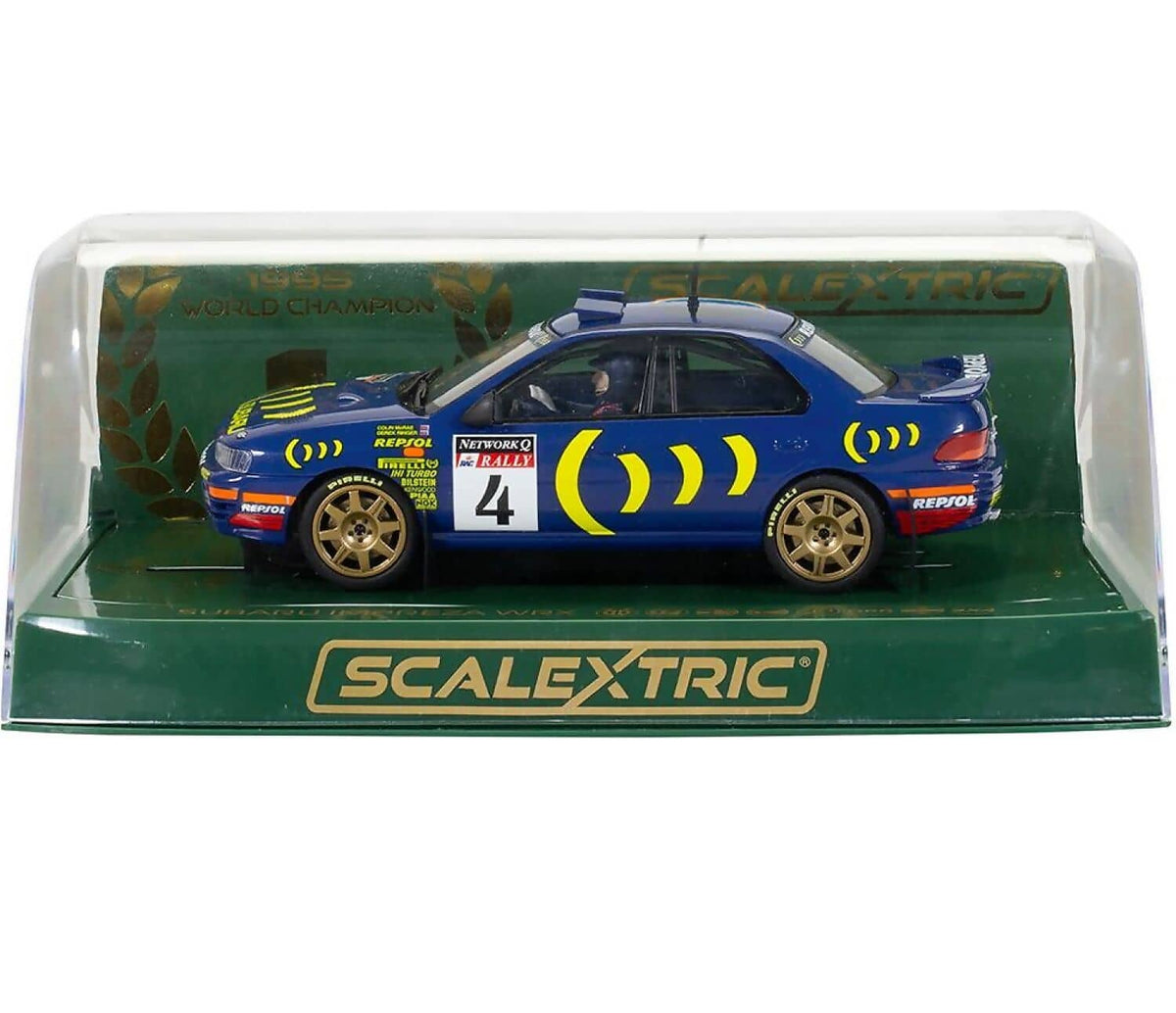 SCALEXTRIC - C4428 SUBARU IMPREZA WRX - COLIN MCRAE 1995 WORLD CHAMPION EDITION