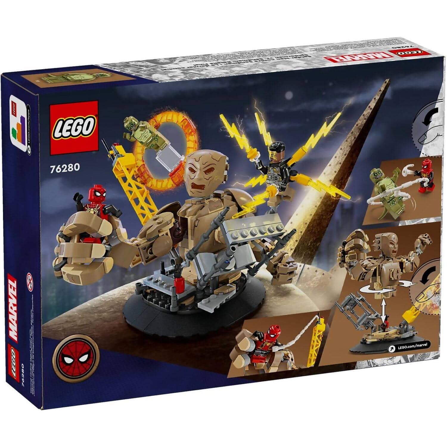 LEGO® 76280 Spider-Man vs. Sandman: Final Battle - Super Heroes Marvel