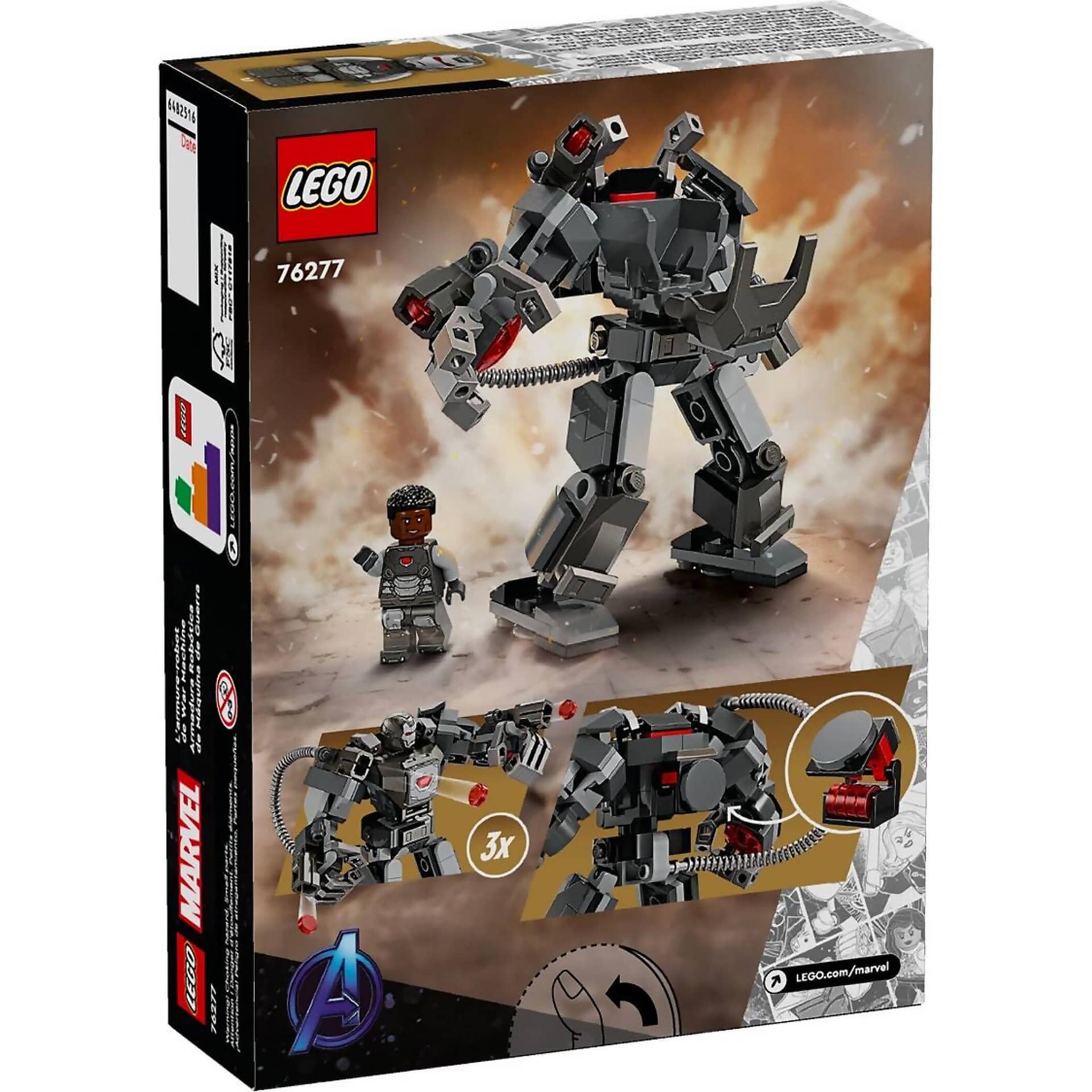 LEGO® 76277 War Machine Mech Armor - Super Heroes Marvel