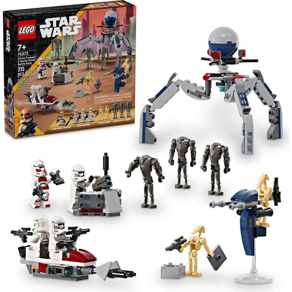 LEGO® 75372 Clone Trooper & Battle Droid Battle Pack - Star Wars™