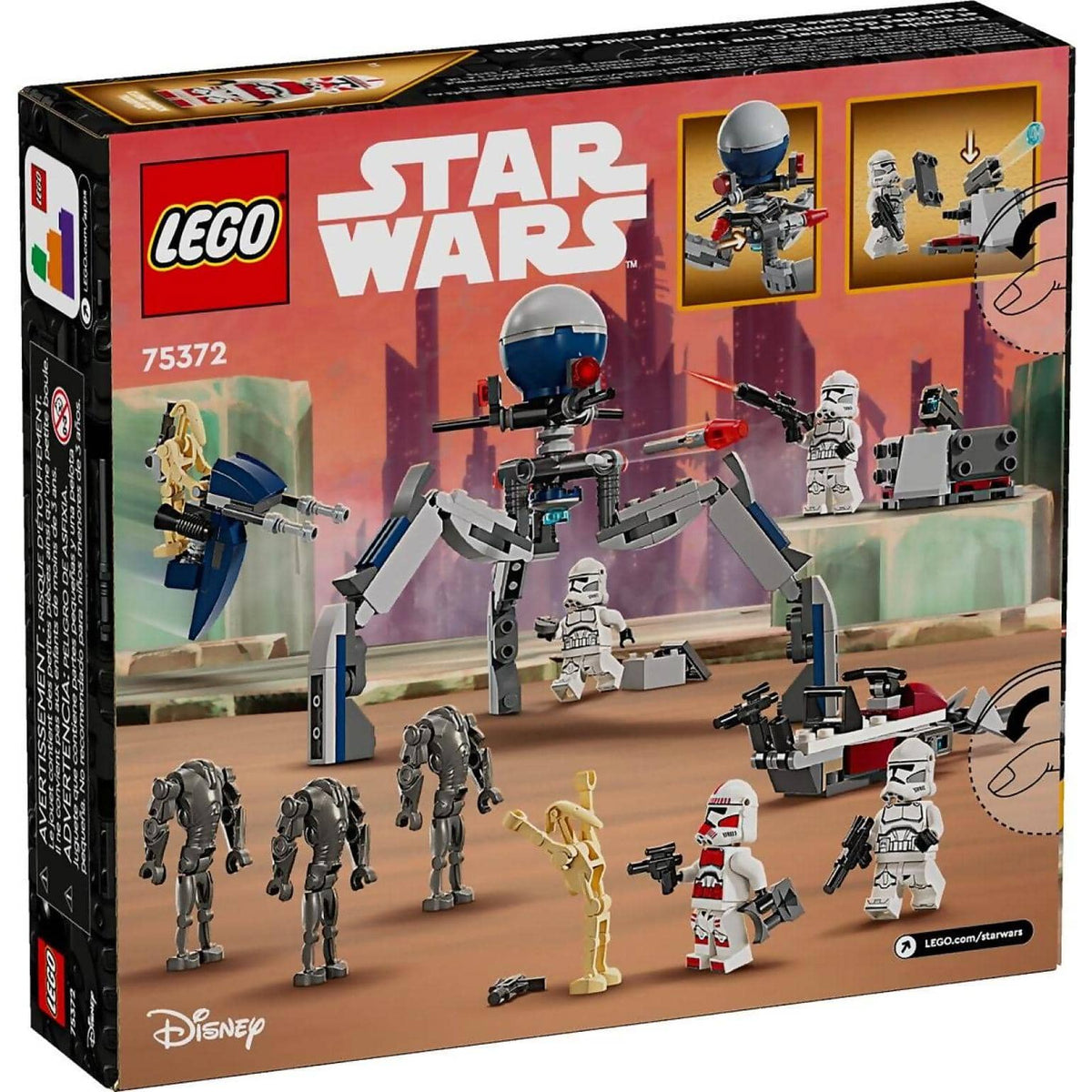 LEGO® 75372 Clone Trooper & Battle Droid Battle Pack - Star Wars™
